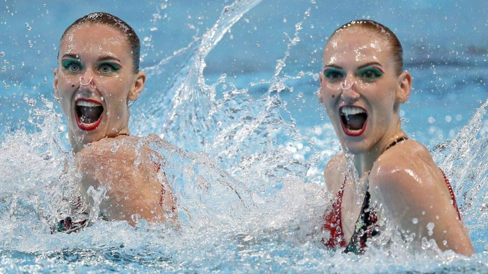 La pareja rusa formada por Svetlana Romashina y Natalia Ishchenko