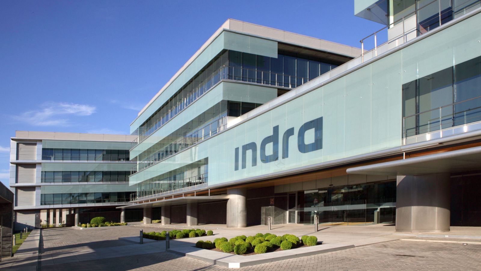 Sede de la empresa Indra en Alcobendas