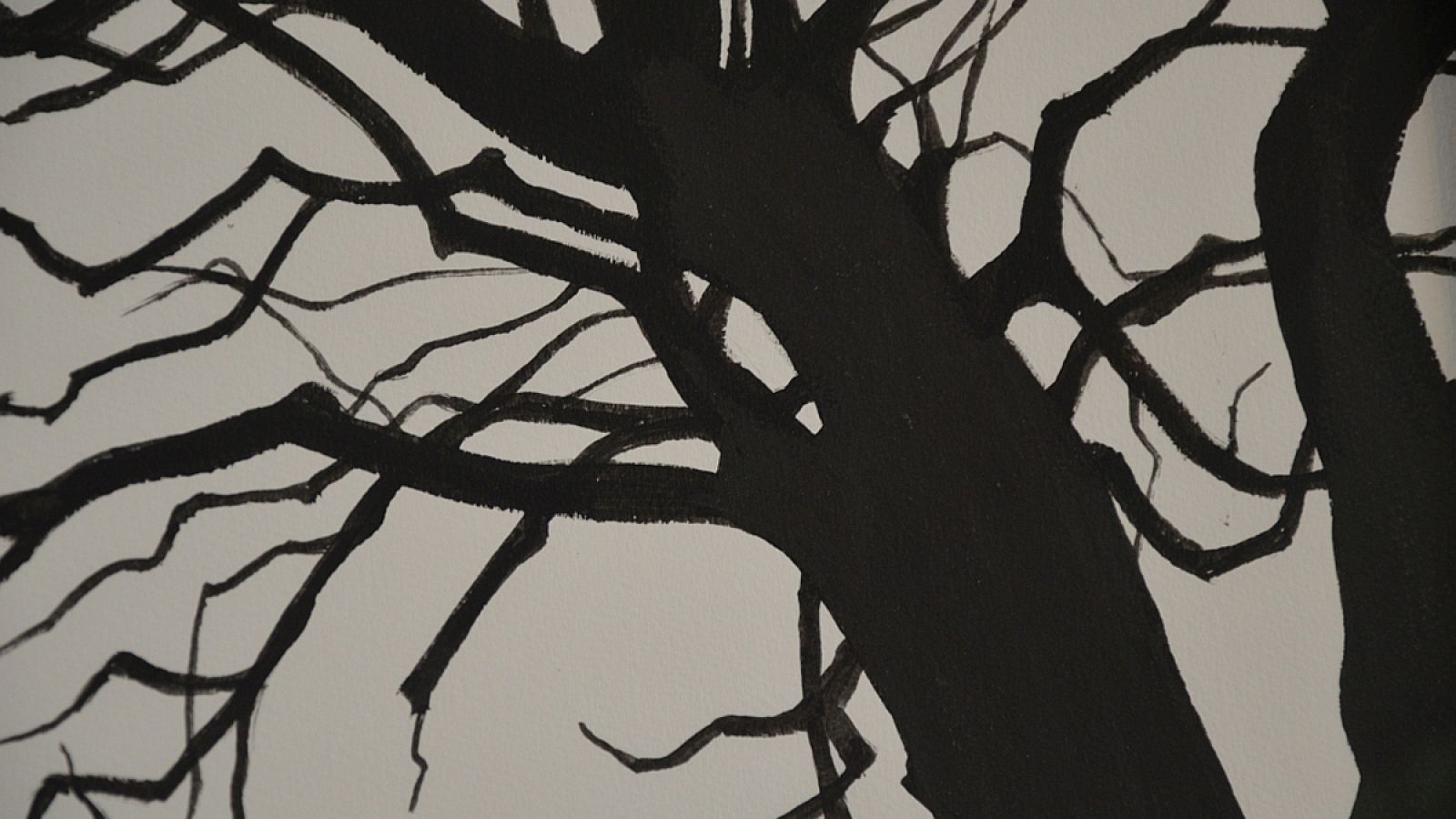 Imagen de la obra 'Troncos solitarios' (2007).