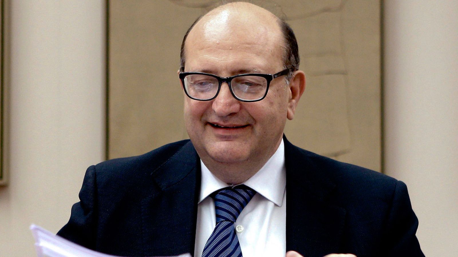 El presidente del Tribunal de Cuentas en una comparecencia en el Congreso