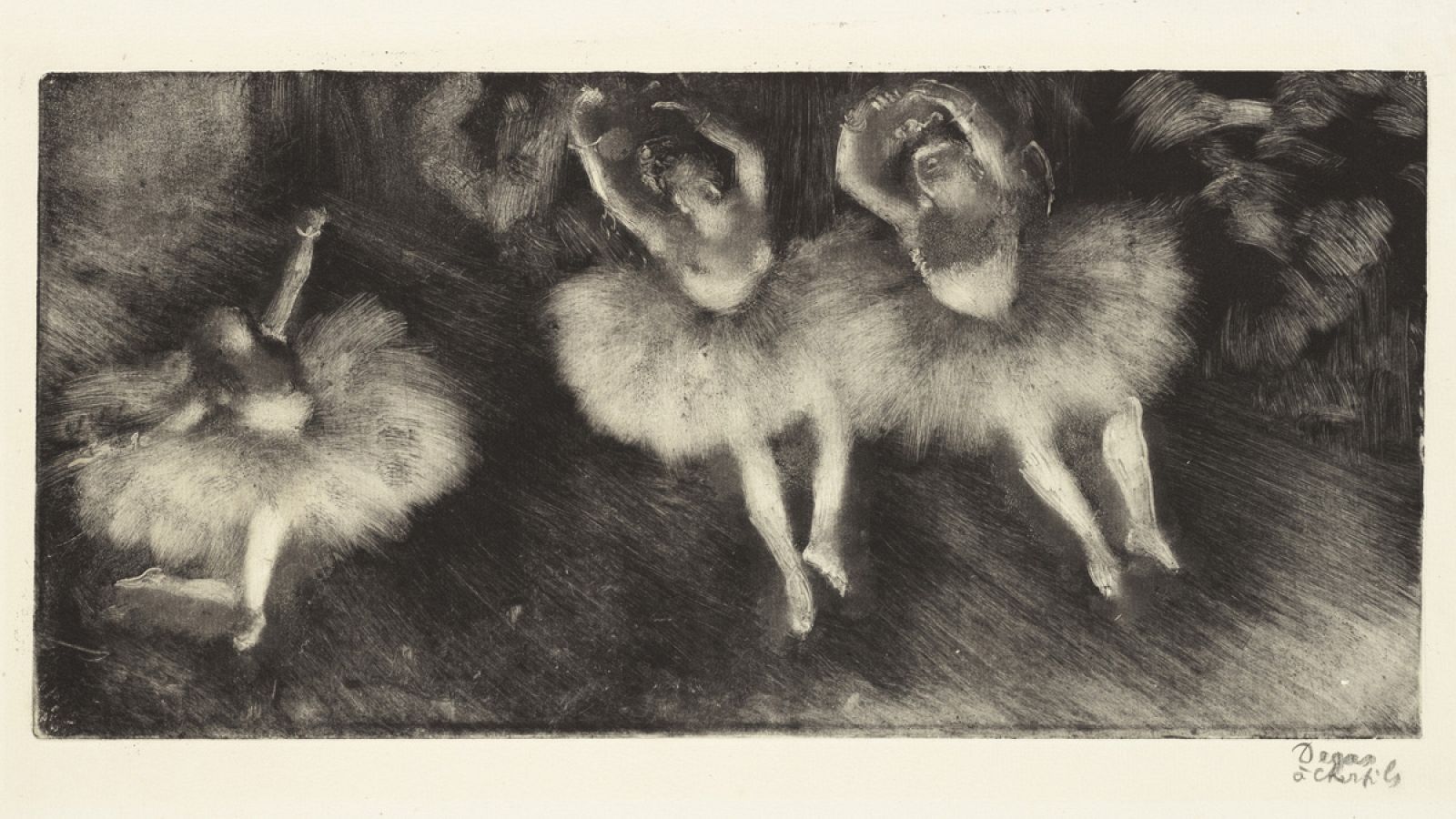 'Three ballet dancers' (1878-1880).