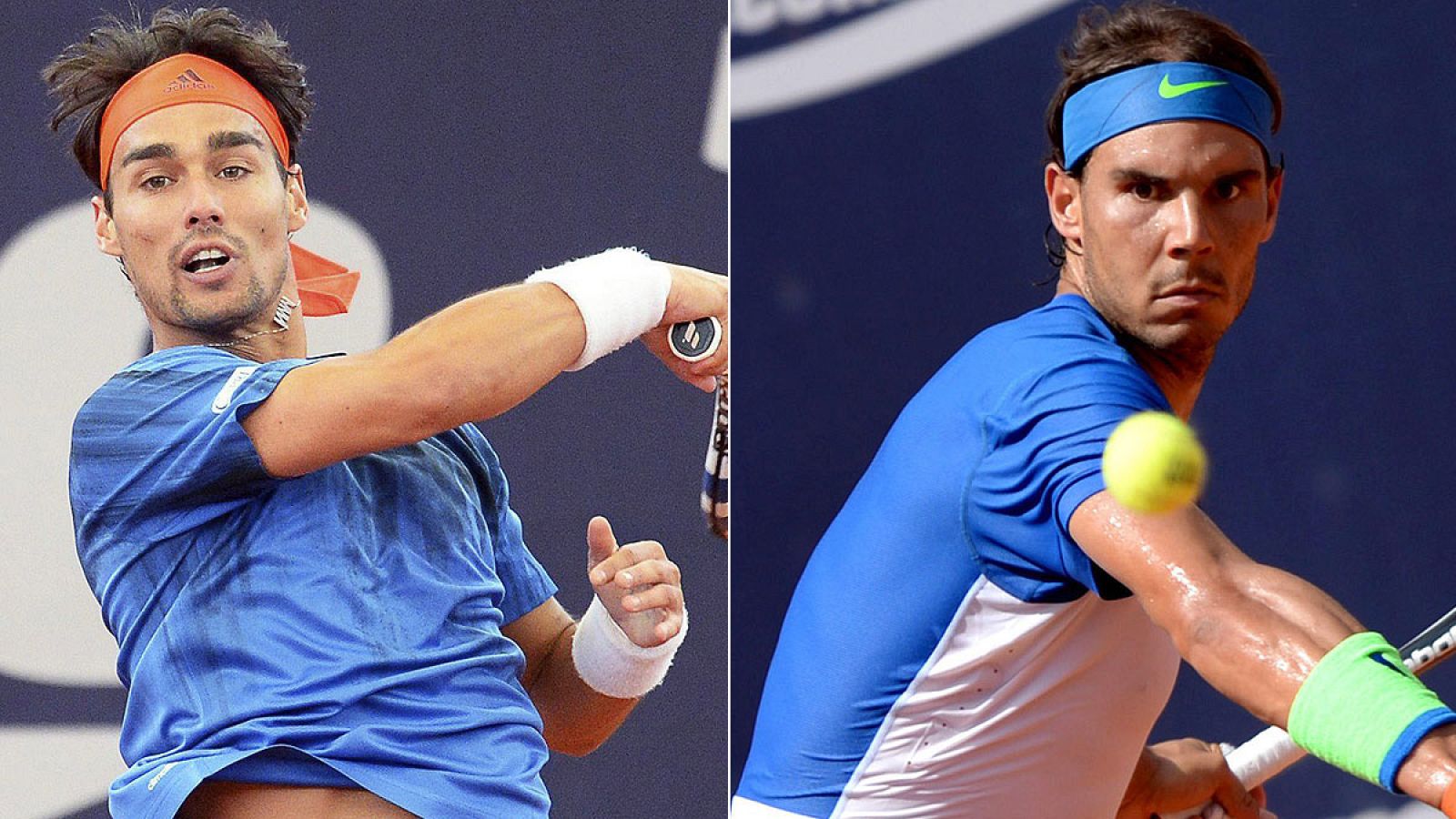 Fognini y Nadal disputan la final de Hamburgo