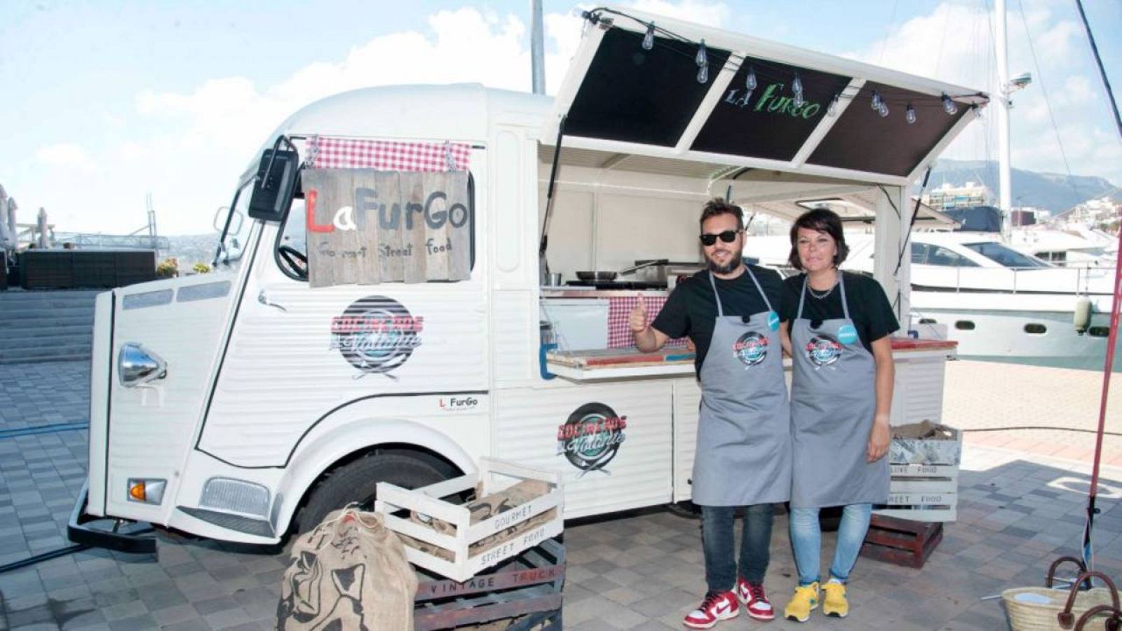 Ana Isabel Mejía y Alberto Pérez, 'La Furgo Gourmet'