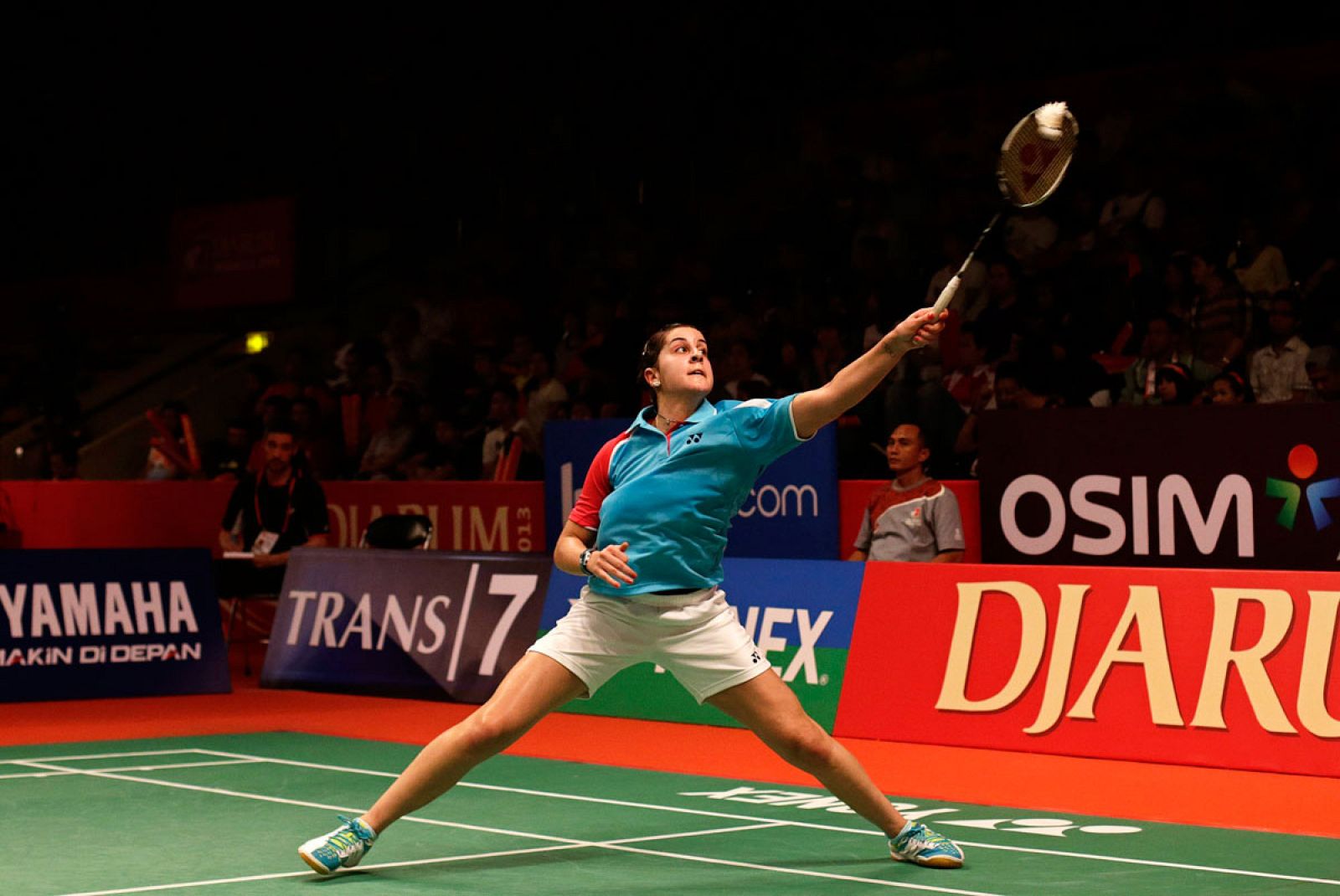 Carolina Marín en una foto de archivo durante una competición