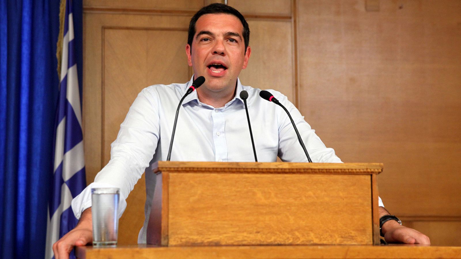 El primer ministro de Grecia, Alexis Tsipras