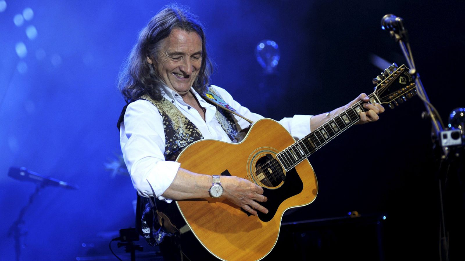 Roger Hodgson durante el concierto en el Festival Starlite de Marbella