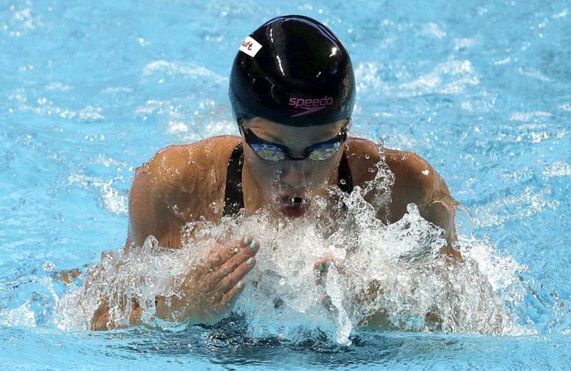 Jessica Vall logra un hist�rico bronce compartido en 200m braza