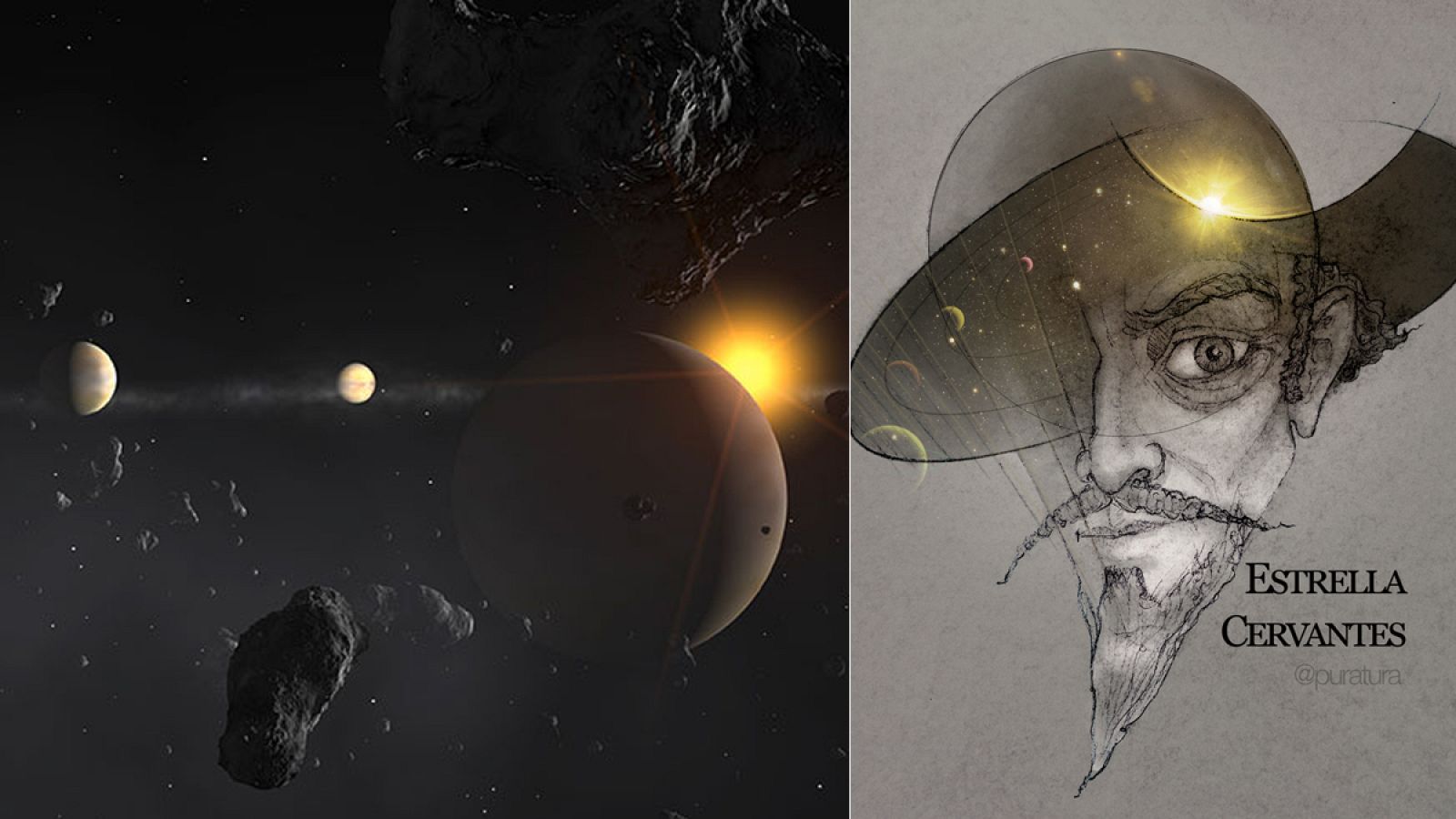 La estrella mu Arae y sus cuatro planetas pronto podrían llamarse Cervantes, Quijote, Rocinante, Sancho y Dulcinea