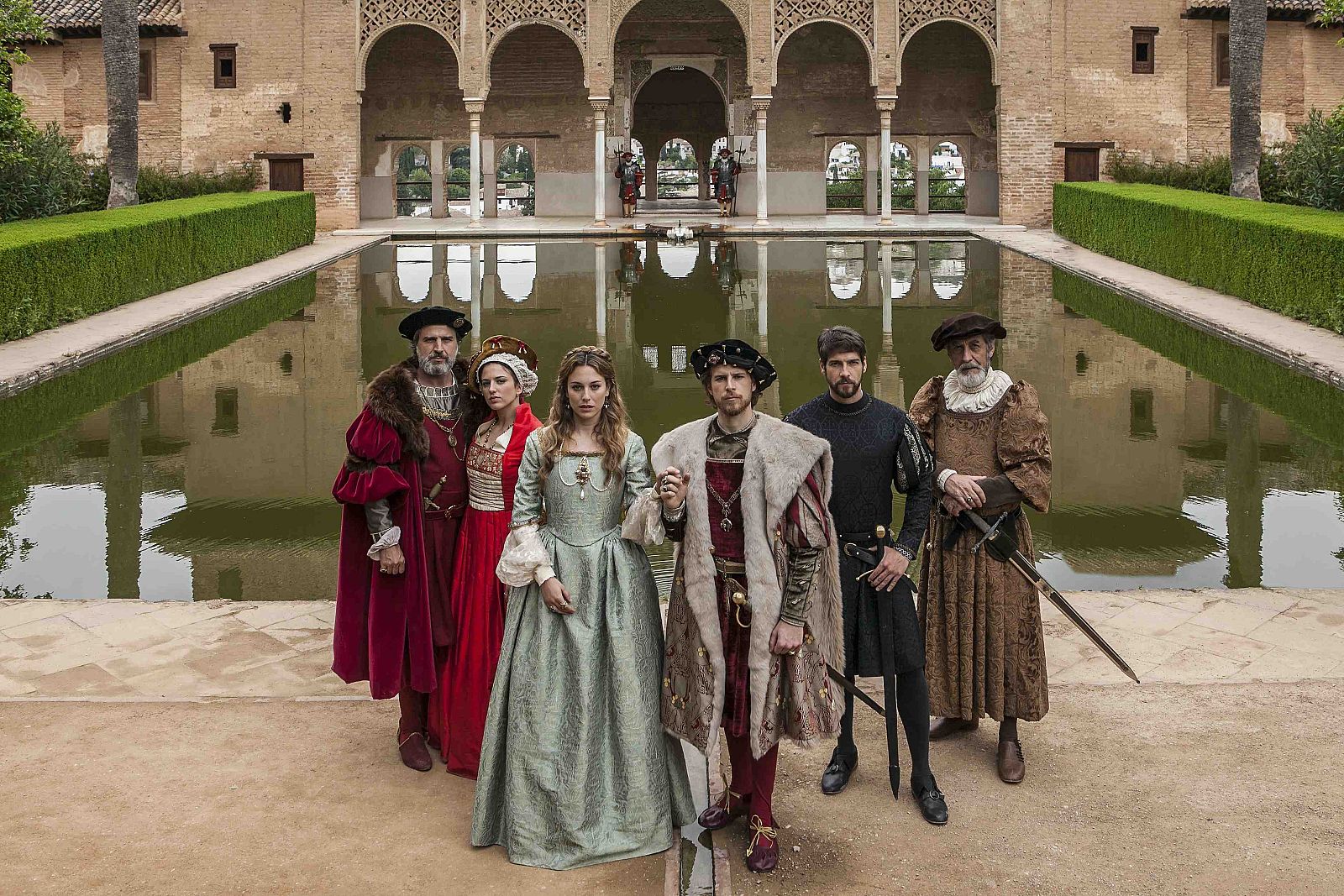 'Carlos, Rey Emperador'. Rodaje en Granada