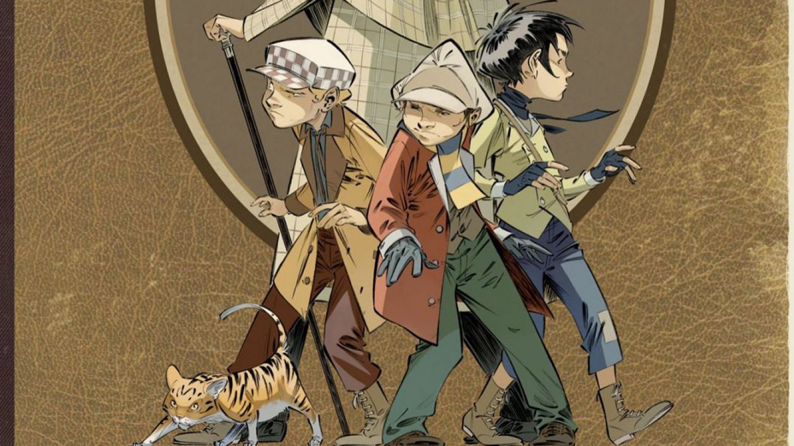 Ilustración de 'Los Cuatro de Baker Street'