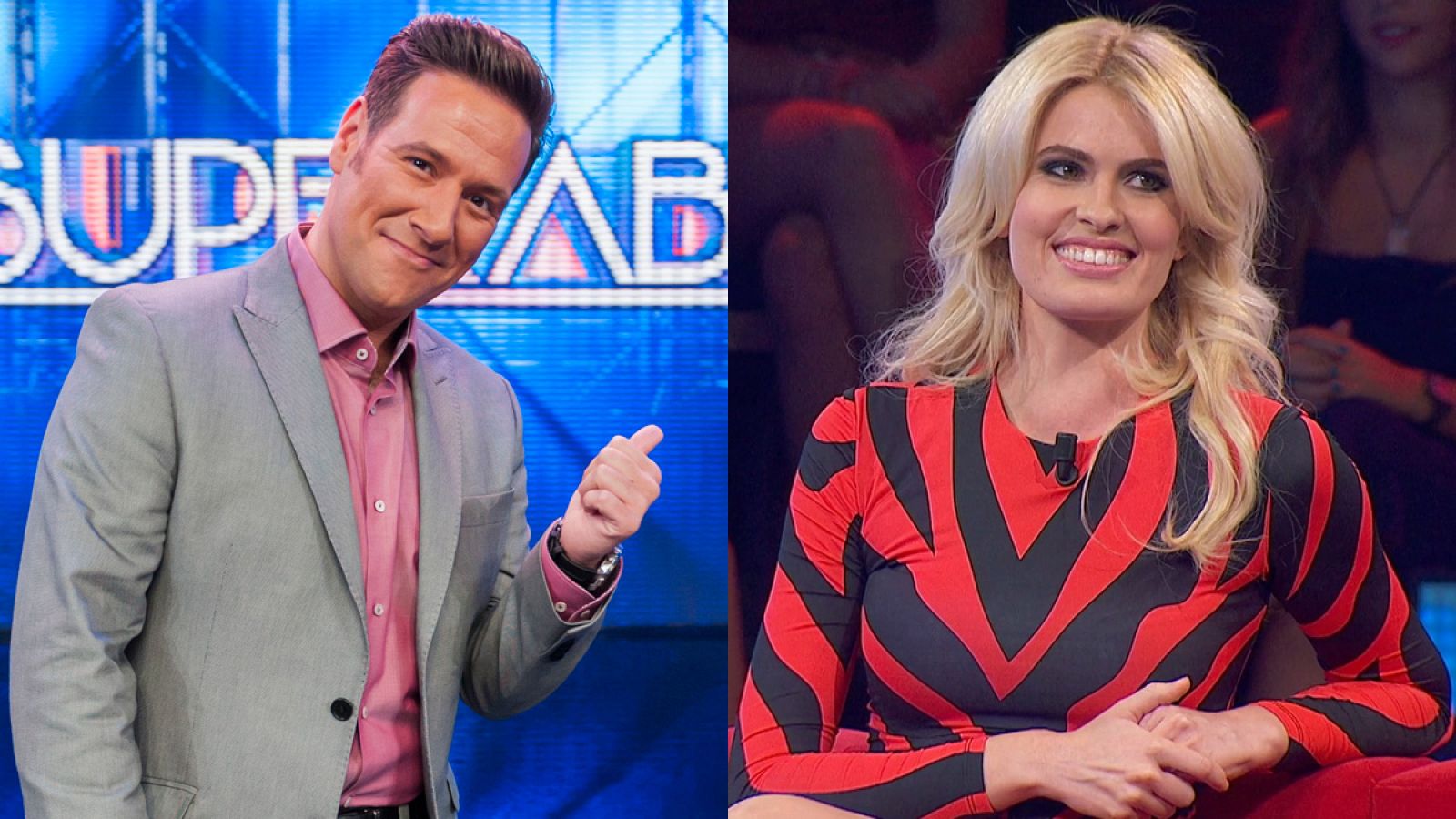 Carlos Latre y Adriana Abenia, defensores de los concursantes de las semifinales de 'Insuperables'