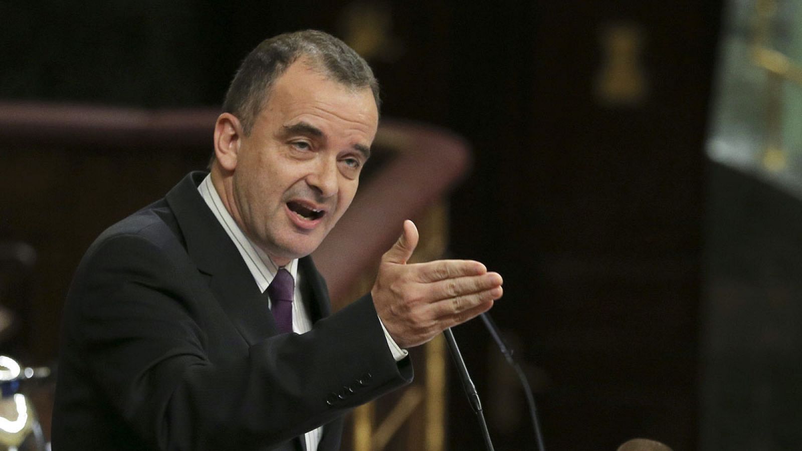 Alfred Bosch, de ERC, en el Congreso de los Diputados en una foto de archivo