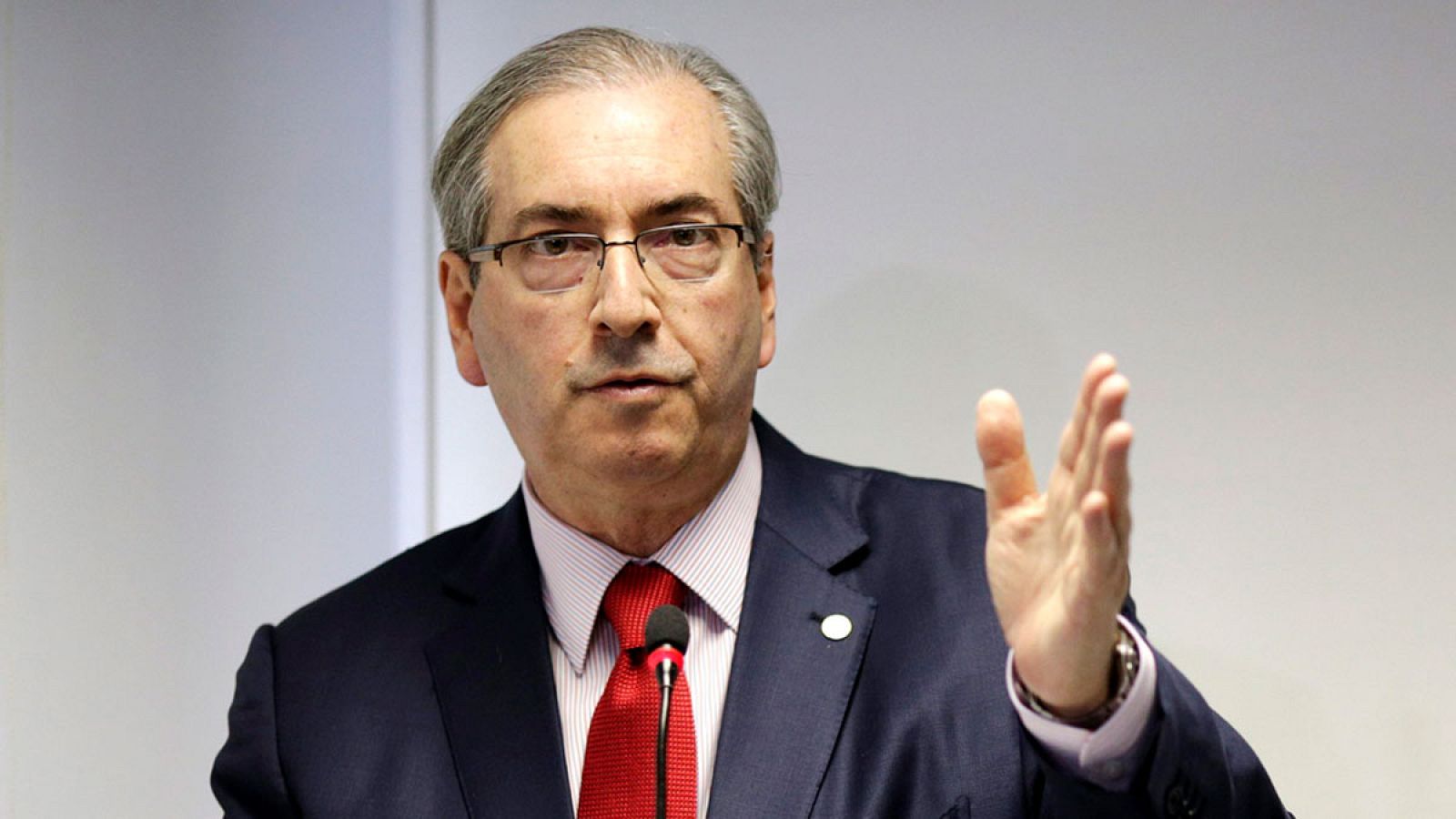 Imagen de archivo de Eduardo Cunha, presidente de la Cámara de los Diputados de Brasil.