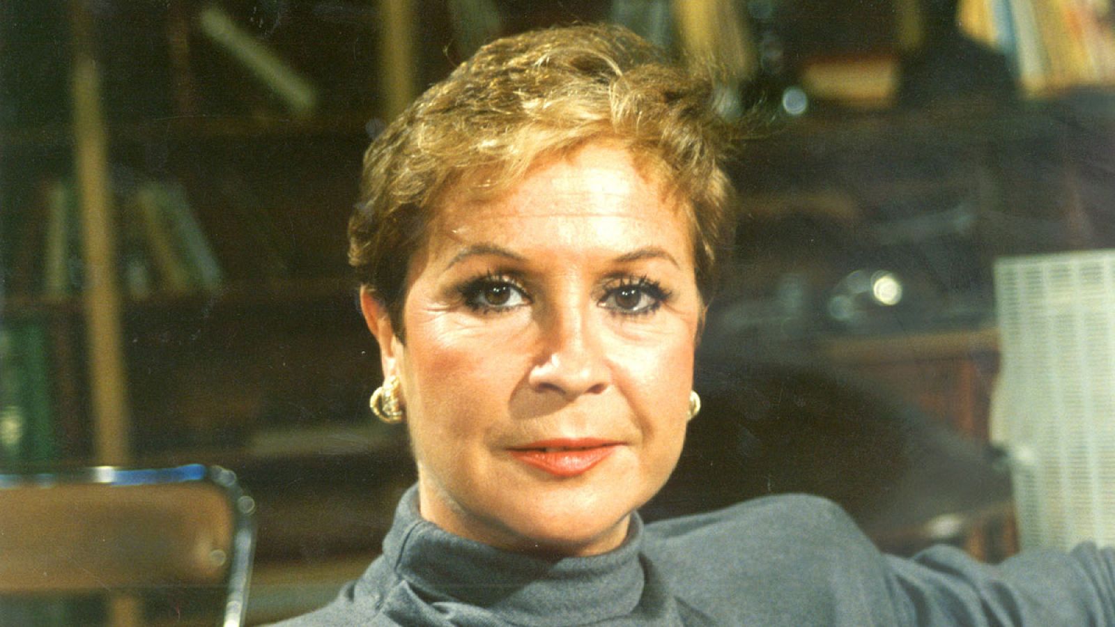 Imagen de Lina Morgan tomada en 1988.