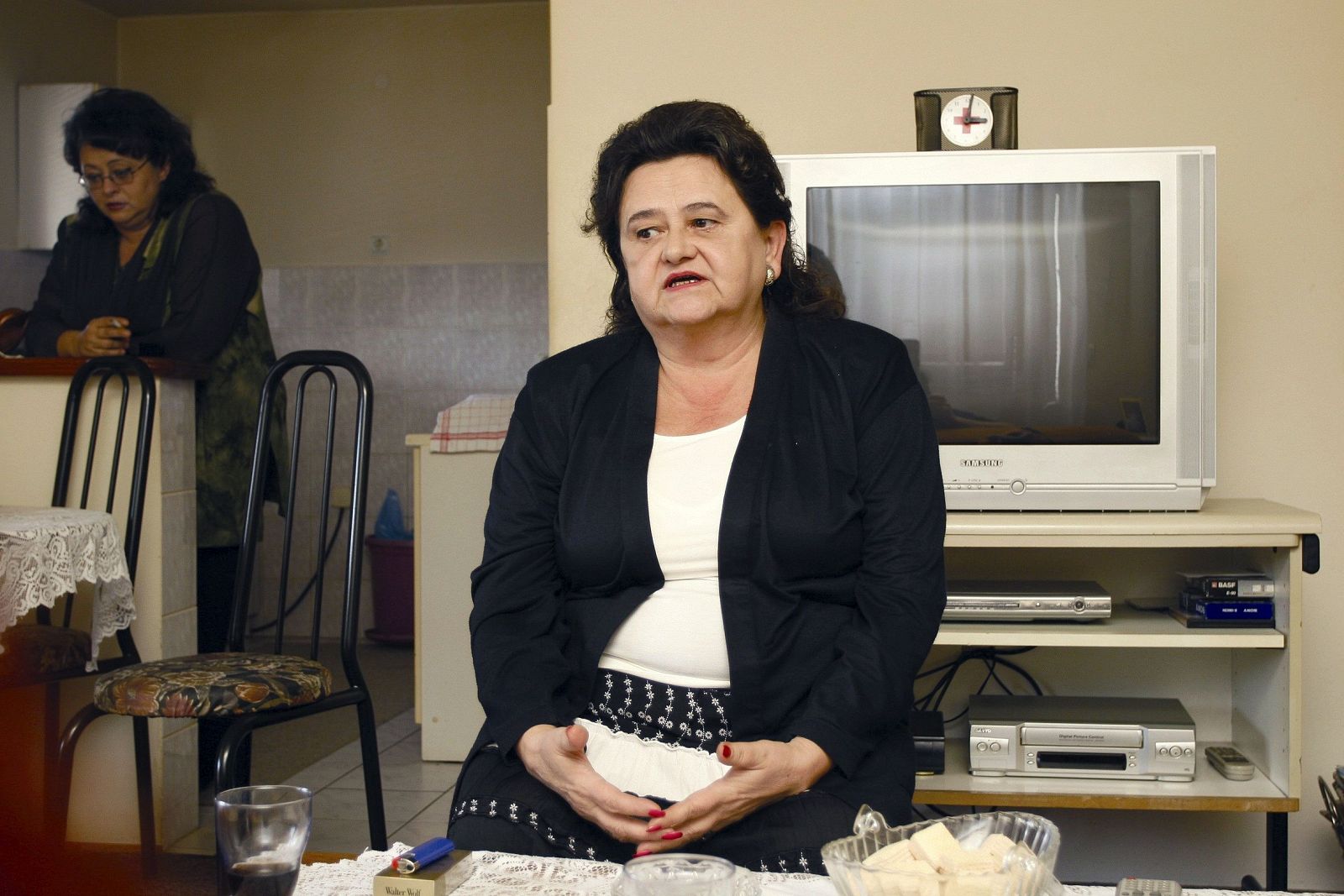 Ljiljana Zelen, esposa del detenido Radovan Karadzic