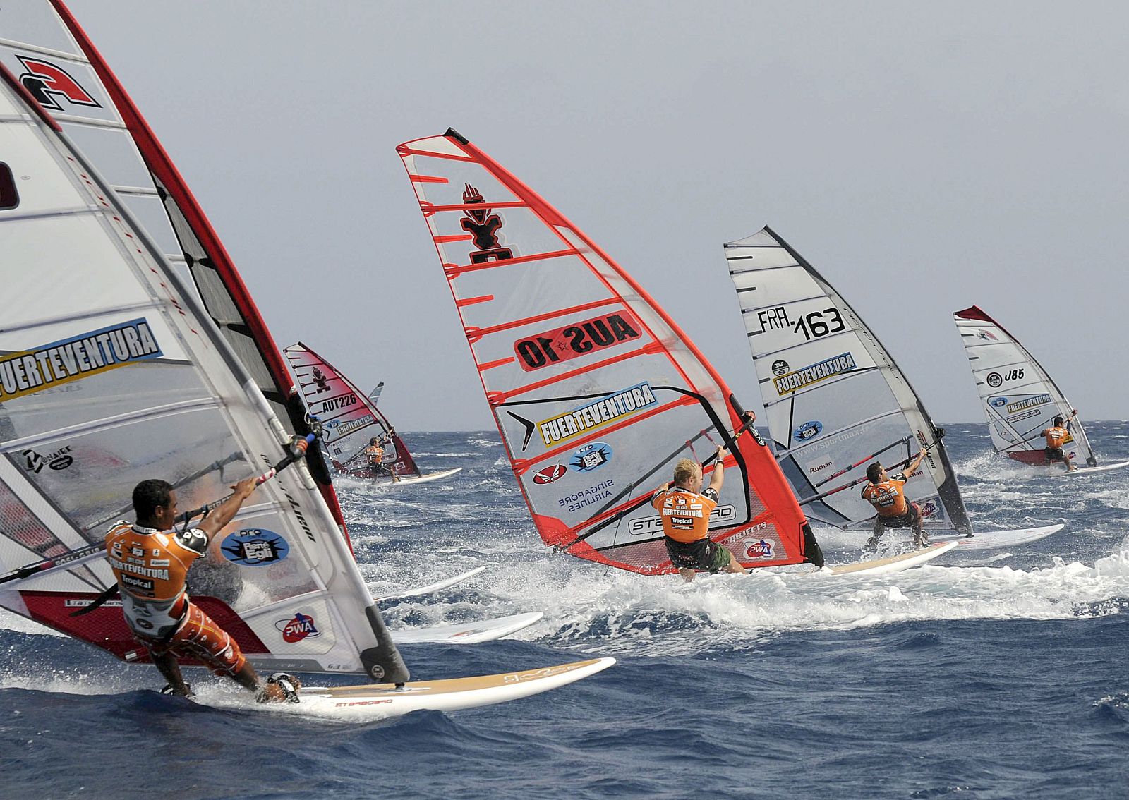 Cuarta jornada del Mundial de Windsurfing