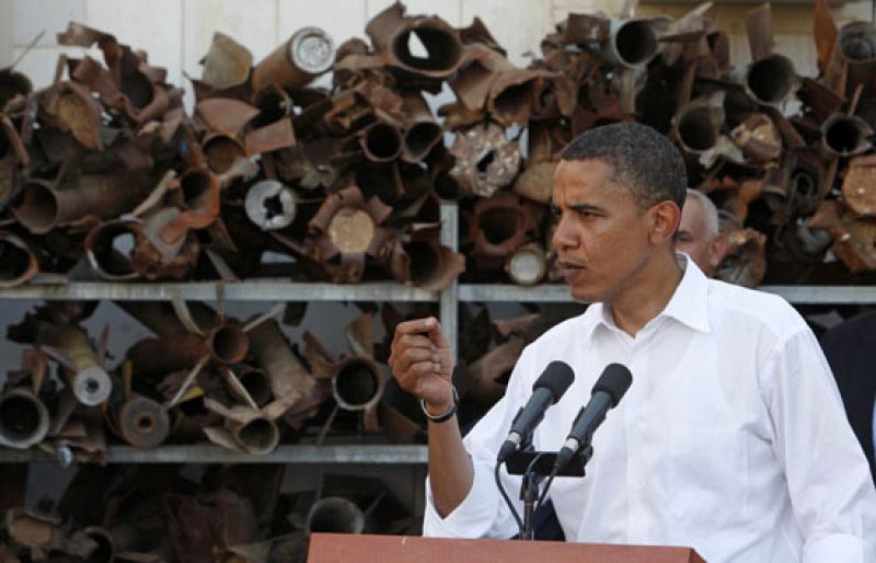 Obama se reúne con el presidente palestino Mahmud Abbás