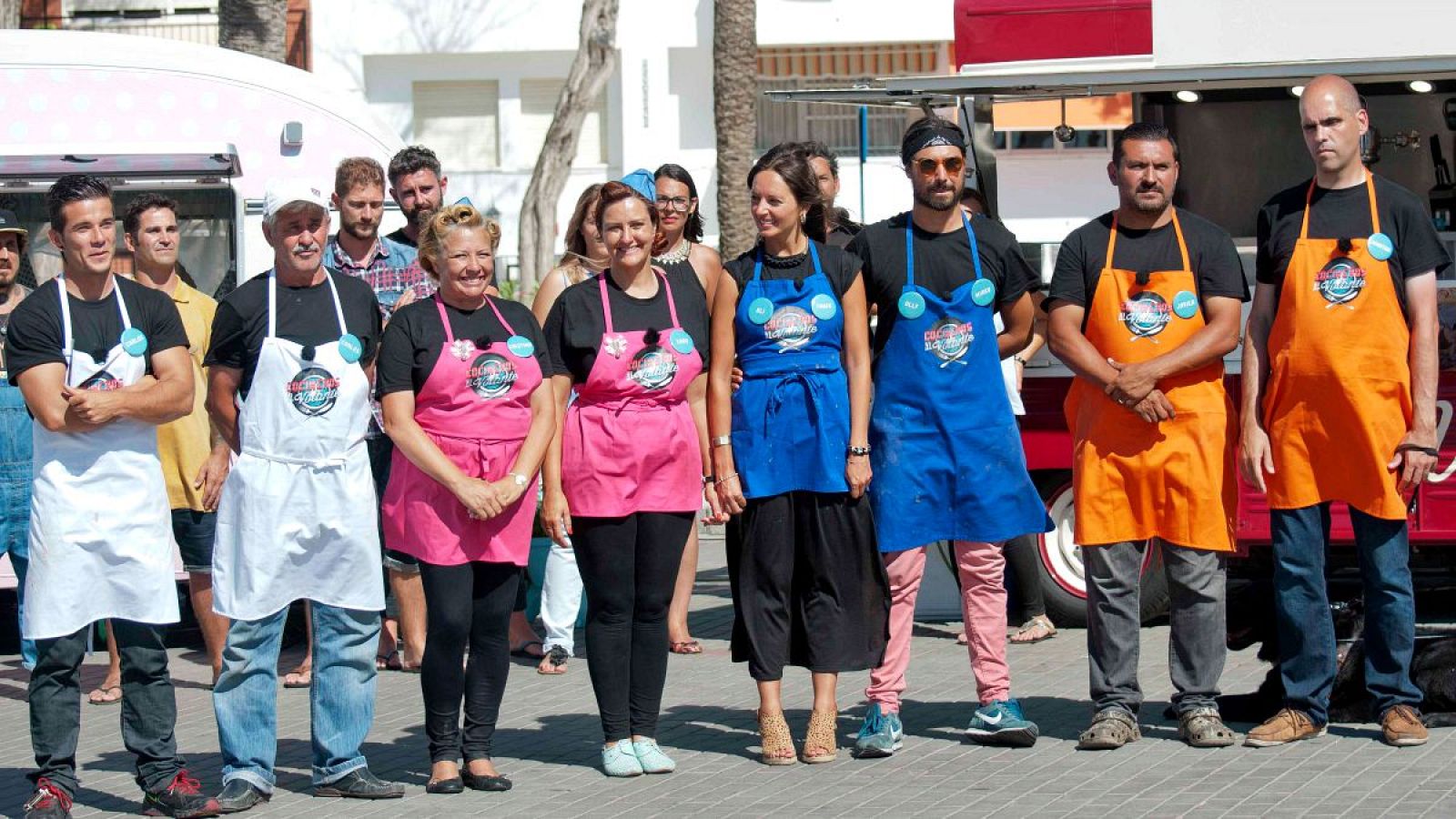 Los cuatro finalistas de 'Cocineros al Volante'
