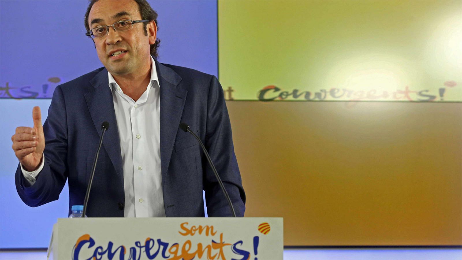 El coordinador general de CDC, Josep Rull