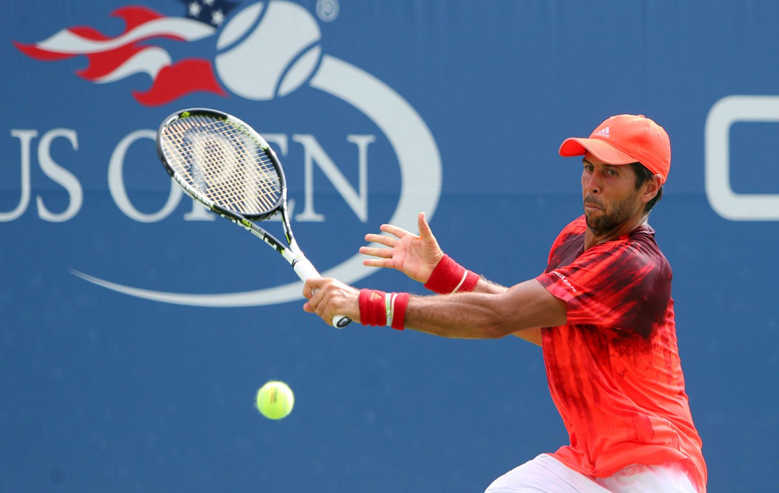 Verdasco durante su debut en el US Open