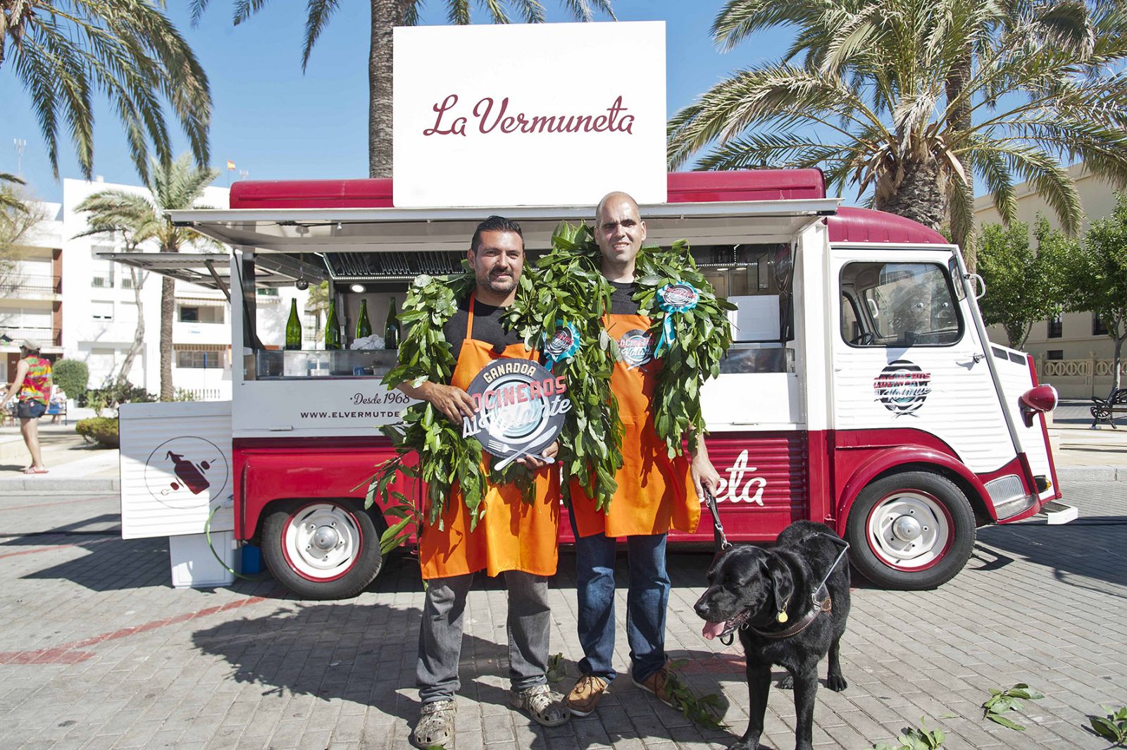 Javier y Jonatan, ganadores de 'Cocineros al volante' con 'La Vermuneta'