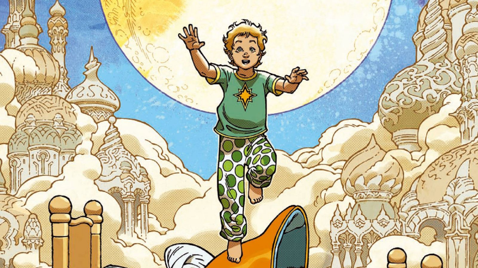 Fragmento de la portada de 'Little Nemo. Regreso a Slumberland'