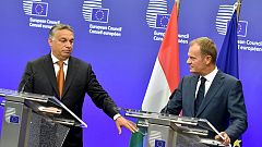 Orban dice que la crisis de refugiados "es un problema alemán" y les pide que se queden en Turquía