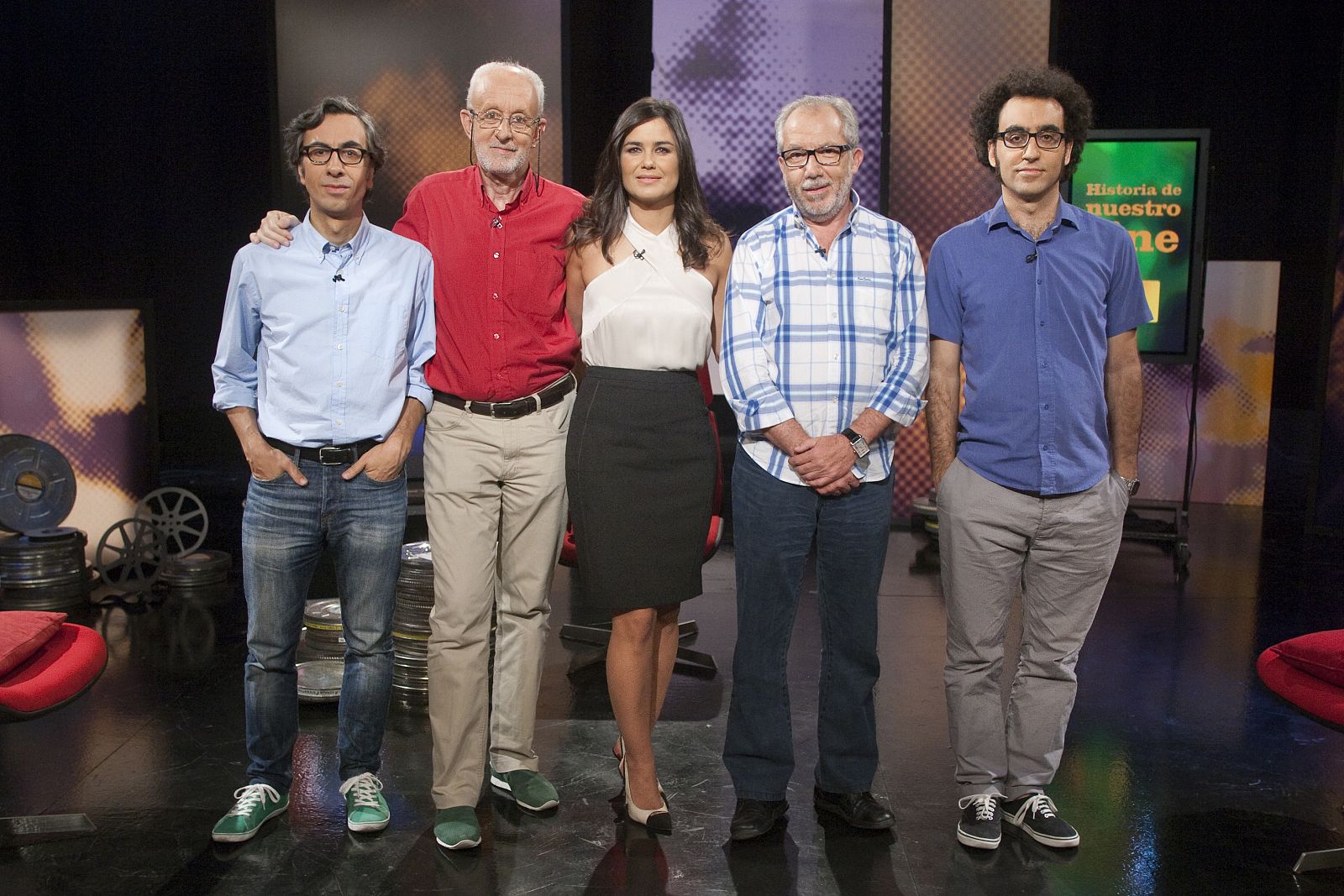 Participantes en el coloquio de 'Historia de nuestro cine'