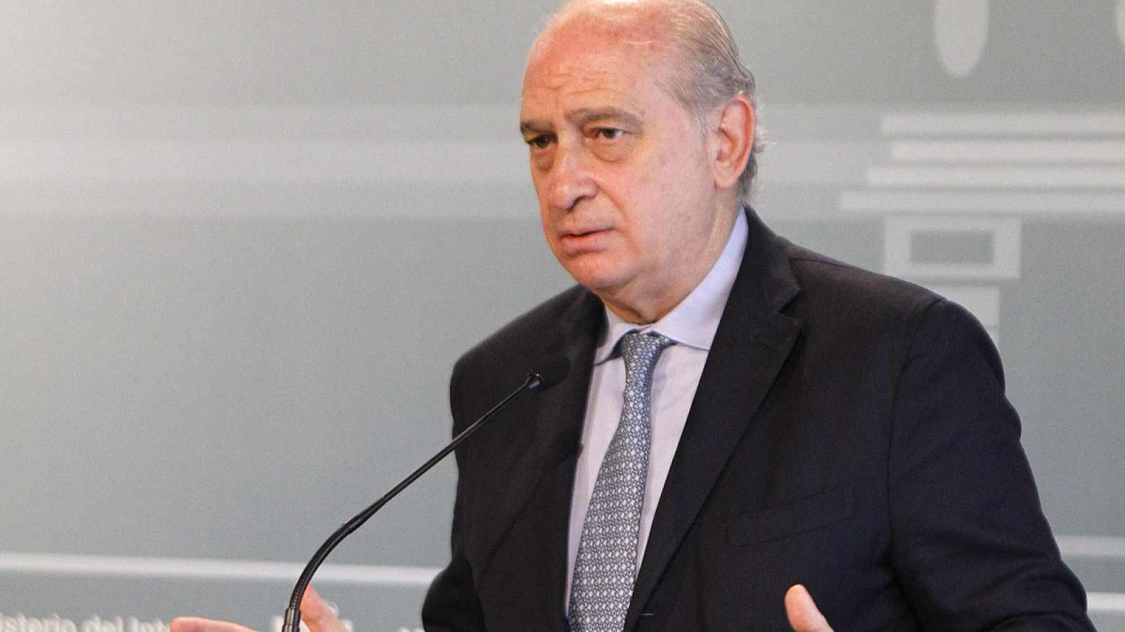 El ministro del Interior, Jorge Fernández Díaz.