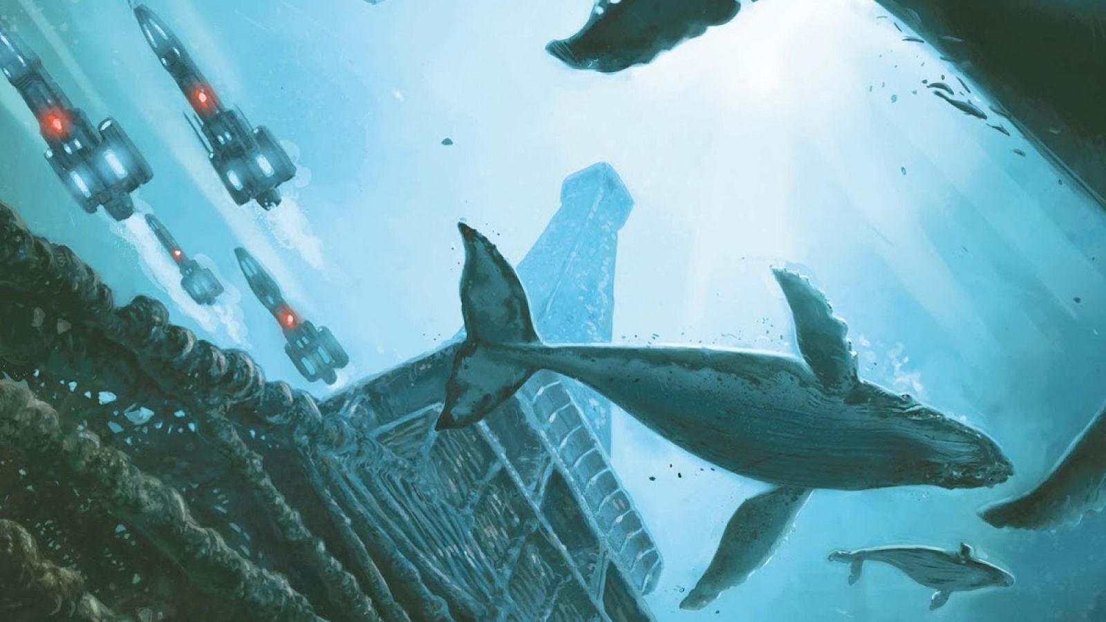 Fragmento de la portada de 'Diluvio'