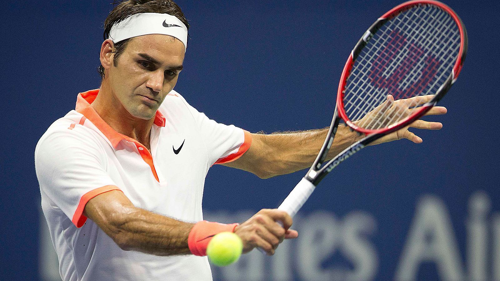 Federer, en el US Open