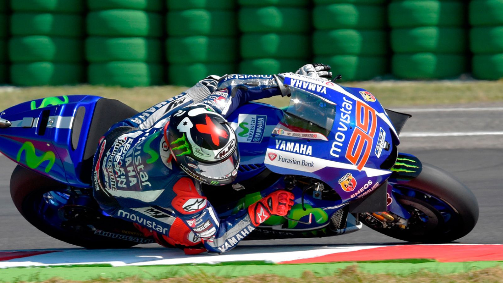 Jorge Lorenzo estableció un nuevo récord del circuito de Misano.