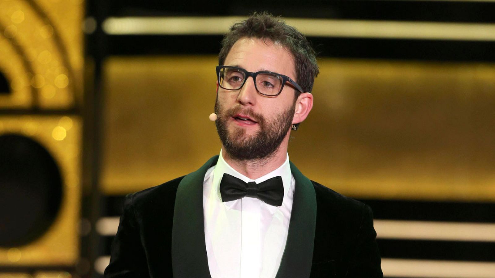 El actor Dani Rovira durante la gala de entrega de los premios Goya 2015