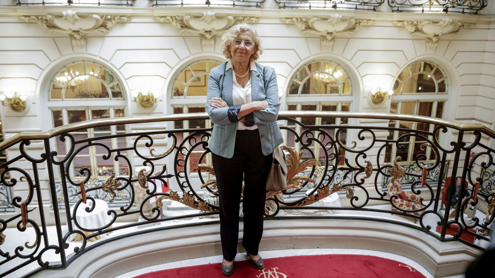 La alcaldesa de Madrid, Manuela Carmena.