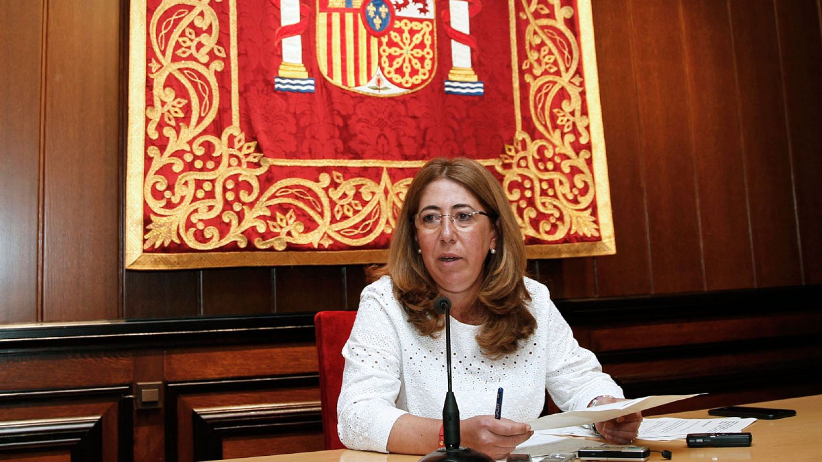 La delegada del Gobierno en Navarra, Carmen Alba
