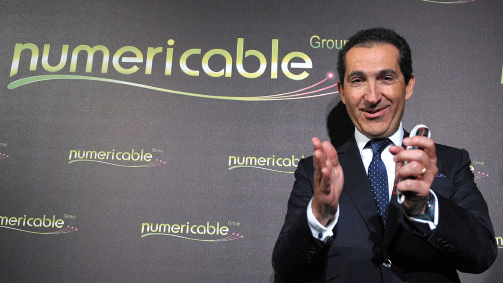 El magnate franco-israelí Patrick Drahi, fundador y presidente de Altice