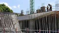 Dos muertos y dos heridos leves al derrumbarse una planta de un edificio en obras en Palma de Mallorca