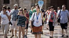 España recibió 47,2 millones de turistas internacionales hasta agosto, un 4,1% más respecto a un año antes