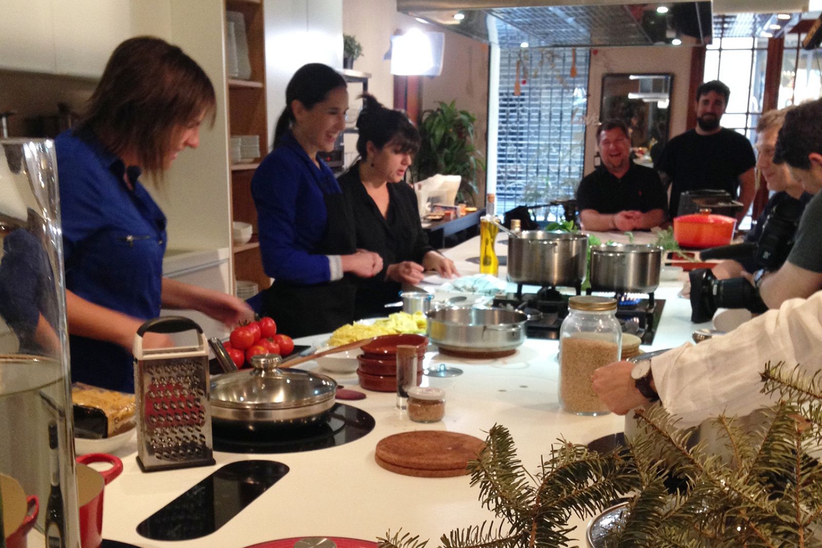 Rodaje de 'Italia pop'