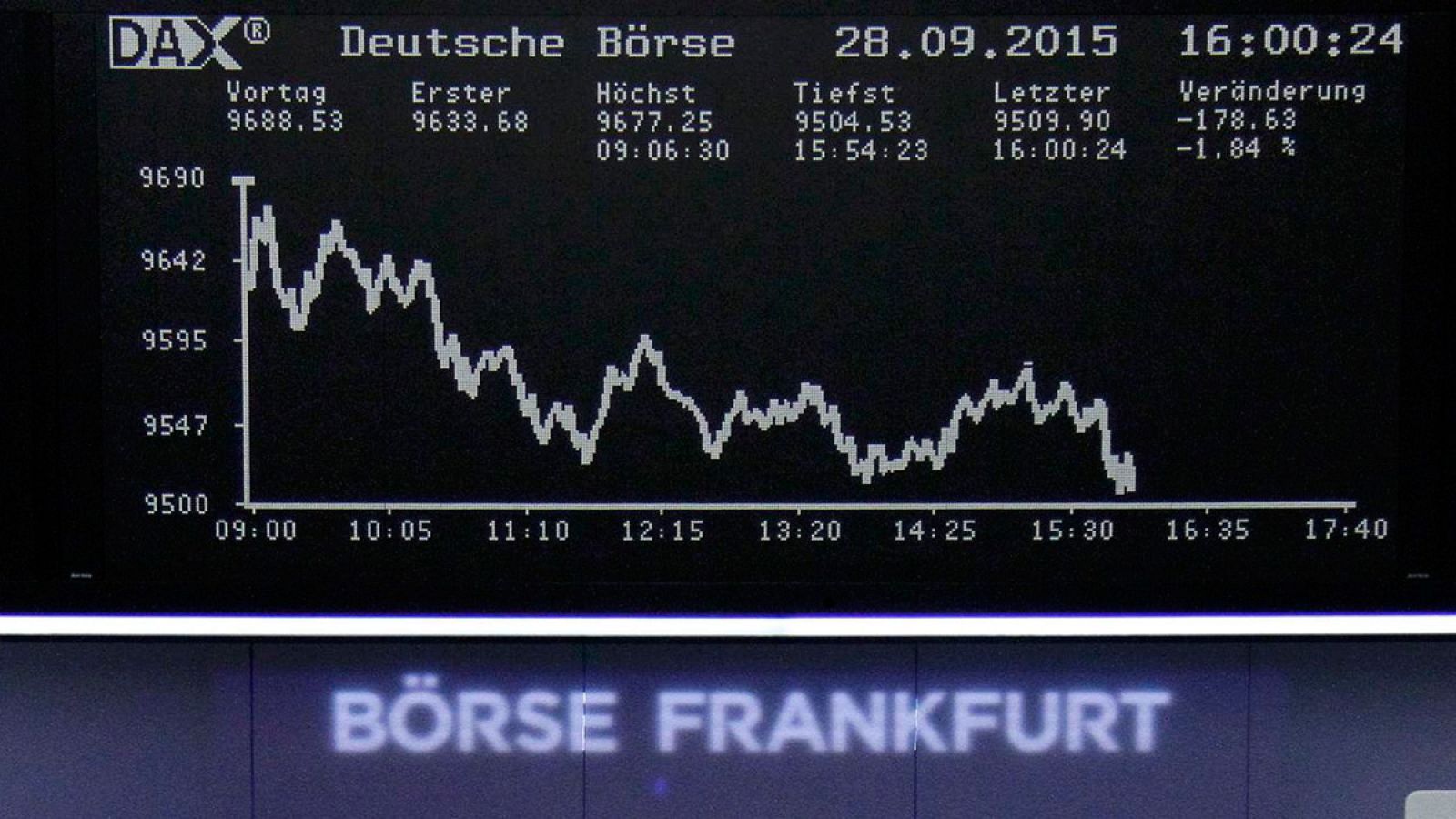 La Bolsa de Fráncfort