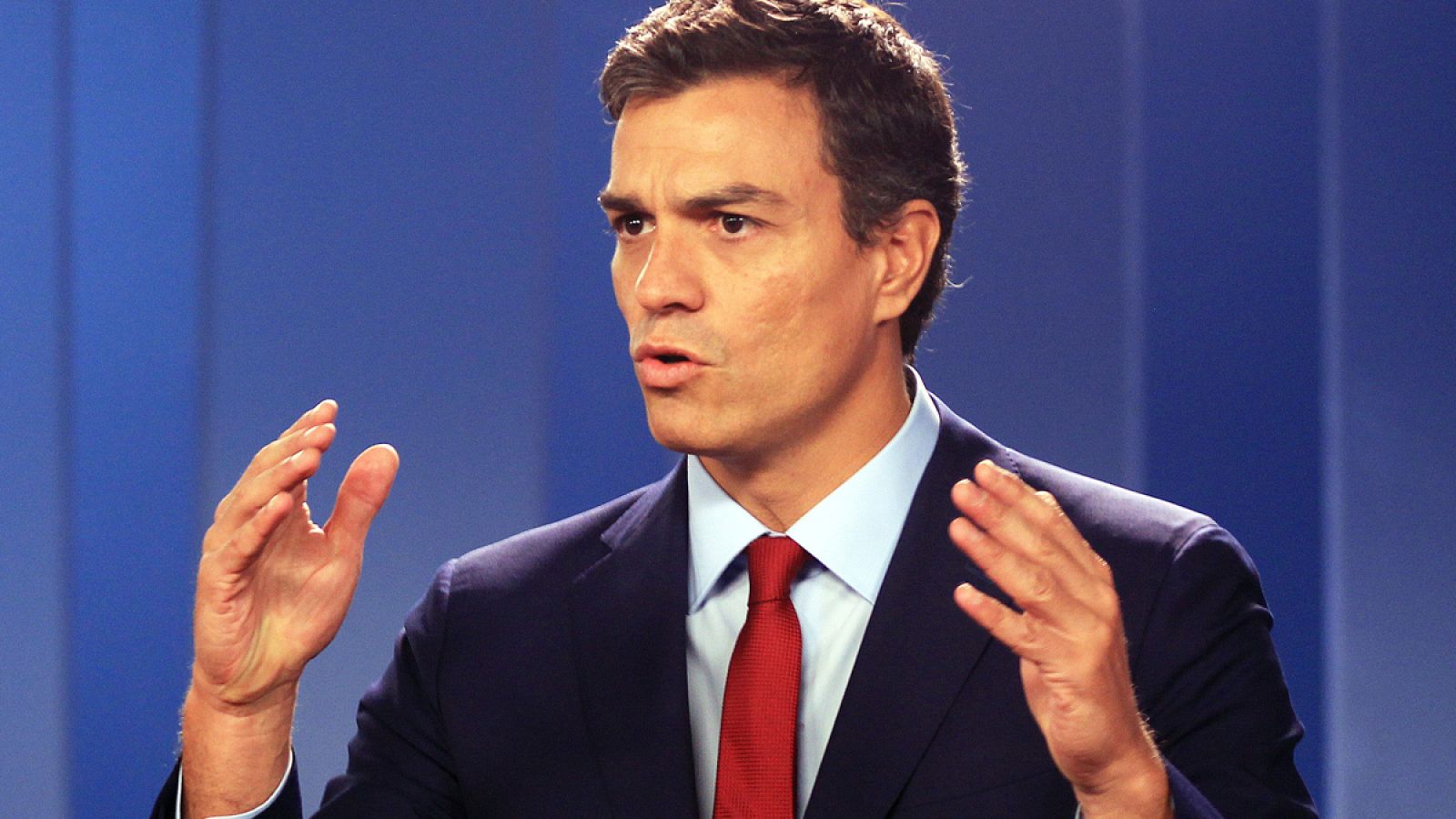 El líder del PSOE, Pedro Sánchez