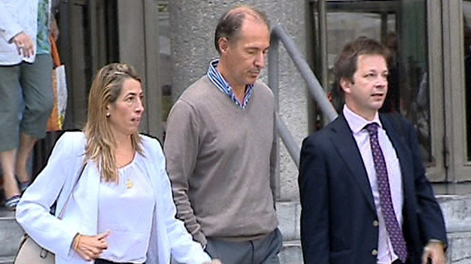 Miguel Ángel Montero a su salida del Juzgado de Instrucción número 31 de Madrid