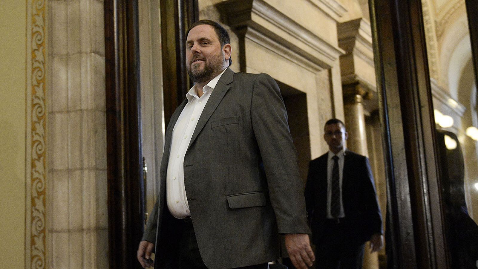 El presidente de ERC, Oriol Junqueras