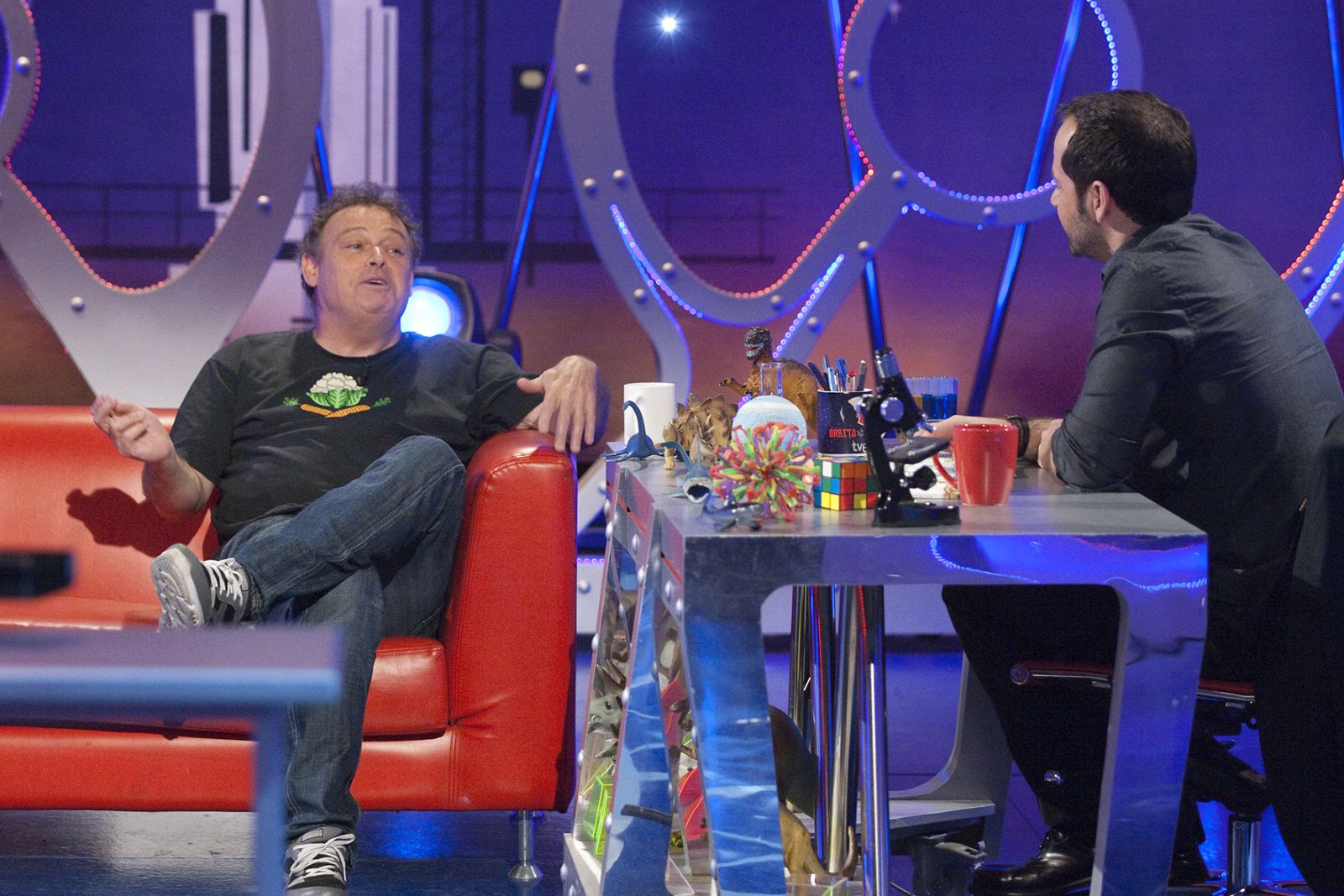 El humorista, actor y músico Pablo Carbonell disfrutará de la ciencia amena con Ángel Martín, en 'Órbita Laika'