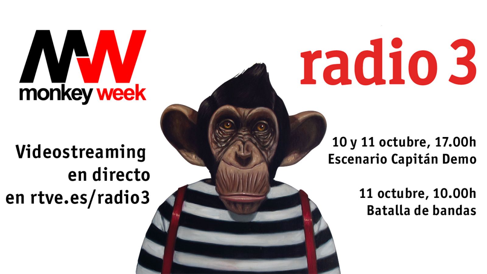 Radio 3 en Monkey Week 2015