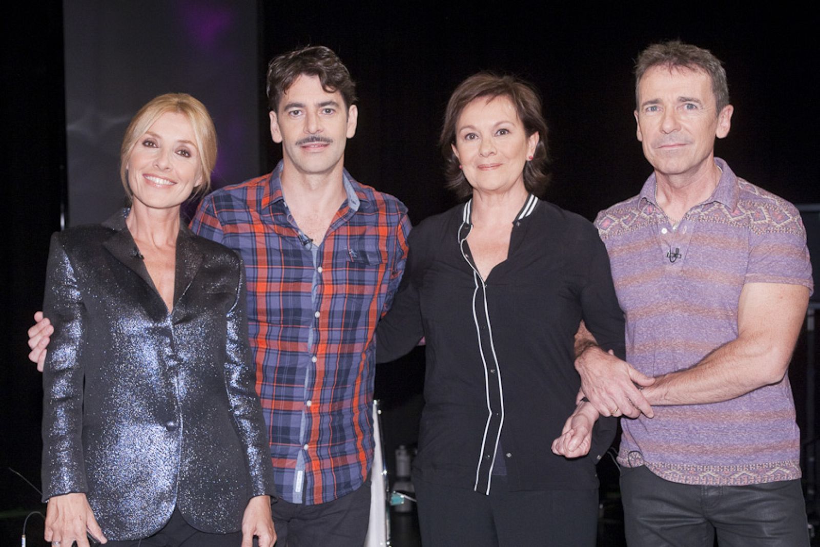 Cayetana Guillén C., Eduardo Noriega, Clara Sánchez y Santiago Tabernero