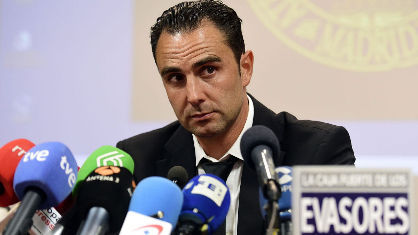 Hervé Falciani, durante su viaje a Madrid, el pasado mayo, para presentar su libro "La caja fuerte de los evasores"