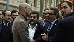 Los partidos catalanes rechazan que Mas sea juzgado "por poner las urnas"