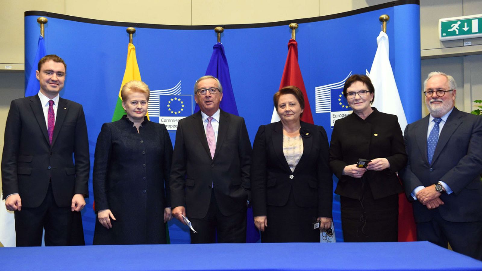 Firma del acuerdo del gasoducto