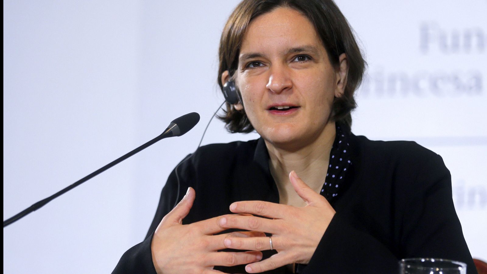 La economista Esther Duflo, premio Princesa de Asturias, en Oviedo